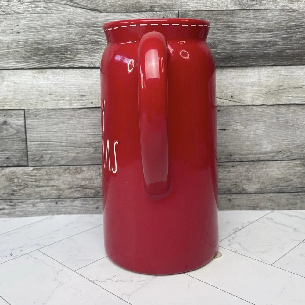 Merry Christmas Pitcher - Rae Dunn Artisan Collection By Magenta -  9